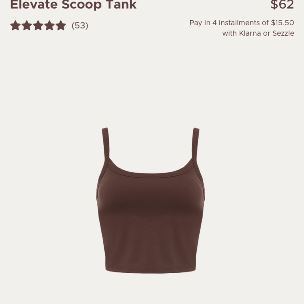 NUUDS Elevate Scoop Tank